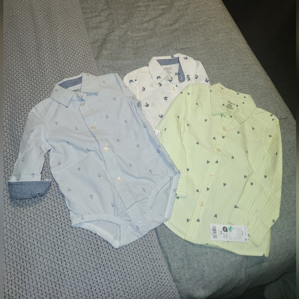 OshKosh 3 Dress Shirts